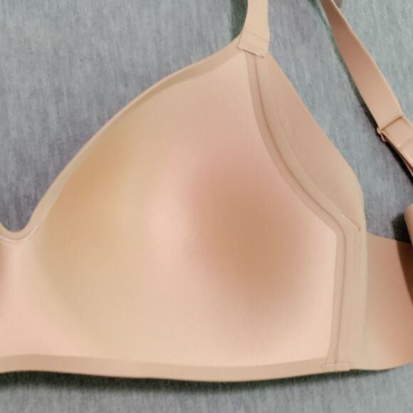 Knix Wing Woman Contour Bra Size 40B Warm Sand Wireless T Shirt Adjustable NWT - Picture 9 of 16
